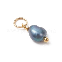 Natural Cultured Freshwater Pearl Rice Charms&nbsp;PALLOY-JF05039