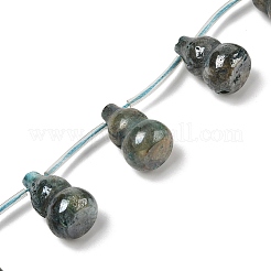 Electroplate Natural Hemimorphite Beads Strands&nbsp;G-U012-A04