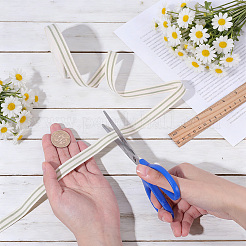 Cotton Stripe Pattern Ribbon&nbsp;OCOR-WH0078-550B