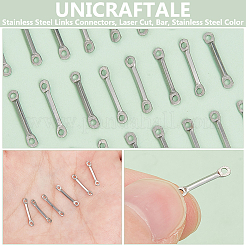 400Pcs 201 Stainless Steel Links Connectors&nbsp;STAS-UN0057-64
