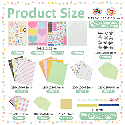 Teachers' Day Greeting Card Kit for Children&nbsp;DIY-WH0349-424A