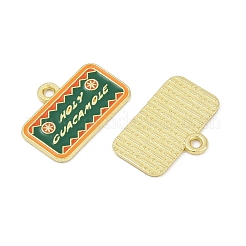 Cinco De Mayo Theme Alloy Enamel Pendants&nbsp;ENAM-V001-05J-G