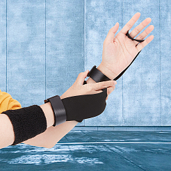 1 Set Fibre Hand Grips for Weightlifting&nbsp;AJEW-GF0005-51