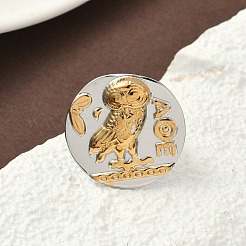 304 Stainless Steel Adjustable Finger Rings for Women&nbsp;RJEW-K298-01GP