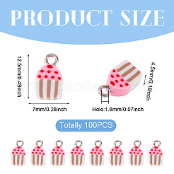 100Pcs Handmade Polymer Clay Charms&nbsp;CLAY-TA0001-96B