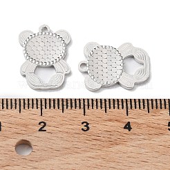 Rhodium Plated 925 Sterling Silver Pendants&nbsp;STER-C003-12P