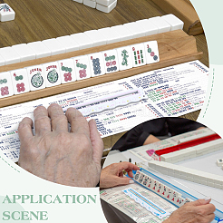 Acrylic Mahjong Rules Reader&nbsp;DIY-BC0017-06