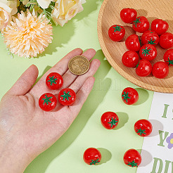 22Pcs Opaque Resin Beads&nbsp;RESI-ME0001-15