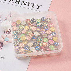 Alloy Enamel Spacer Beads&nbsp;ENAM-FW0001-001-NR