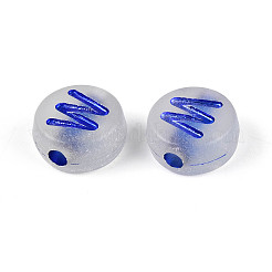 Luminous Frosted Acrylic Beads&nbsp;FACR-T008-02W