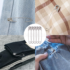 100Pcs Iron Safety Pins&nbsp;NEED-YW0001-07