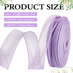 Polyester Ribbons&nbsp;SRIB-WH0011-353A
