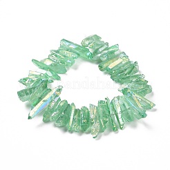 Natural Quartz Crystal Points Beads Strands&nbsp;G-K181-B32