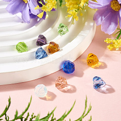 10Pcs Glass Imitation Austrian Crystal Beads&nbsp;GLAA-TADJ0001-11
