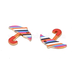 Alloy Enamel Pendants&nbsp;ENAM-C005-35G