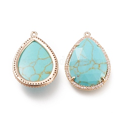 Synthetic Turquoise Pendants&nbsp;G-L514-045G