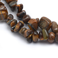 Natural Tiger Eye Beads Strands&nbsp;X-G-P332-45