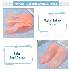 PE Plastic Sandal Shoes Support&nbsp;AJEW-WH0470-77A