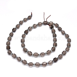 Natural Smoky Quartz Beads Strands&nbsp;G-O201B-37