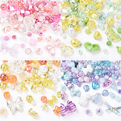 60G 3 Colors Acrylic Beads&nbsp;MACR-YW0003-35