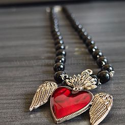 Plastic Link Necklaces&nbsp;FS-WG88593-01