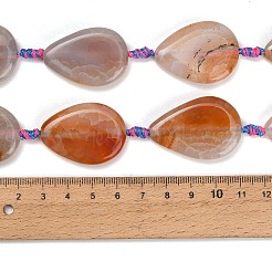 Natural Dragon Veins Agate Beads Strands&nbsp;GG-CBA367E-01B