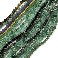 Natural Mixed Gemstone Beads Strands&nbsp;G-F591-22