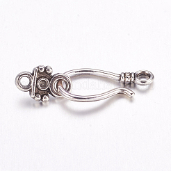 Tibetan Style Hook and Eye Clasps&nbsp;LS-LF1278Y-NF