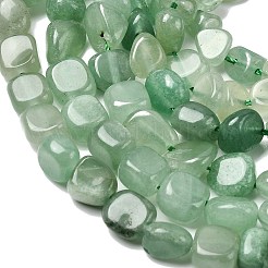 Natural Green Aventurine Beads Strands&nbsp;G-P601-A07-02