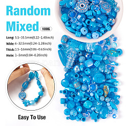 100G Transparent/Opaque Acrylic Beads&nbsp;MACR-TA0001-50C