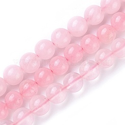 Natural Rose Quartz Beads Strands&nbsp;GSR4mmC034