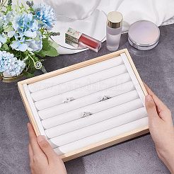 Wood Ring Display Boards&nbsp;RDIS-WH0009-008A