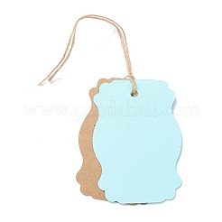 Paper Duplex Hang Tags&nbsp;DIY-F080-01B