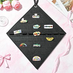 3Pcs 3 Styles Wall Mounted Brooch Jewelry Display Rolls&nbsp;ODIS-CJ0001-03