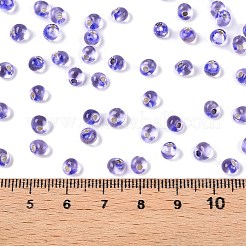 6/0 Baking Paint Transparent Fringe Glass Seed Beads&nbsp;X1-SEED-N006-06I