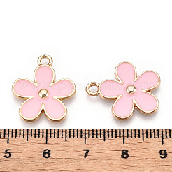 Alloy Enamel Pendants&nbsp;PALLOY-S133-014C
