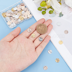 120Pcs 3 Colors Brass Charms&nbsp;KK-PH0004-70