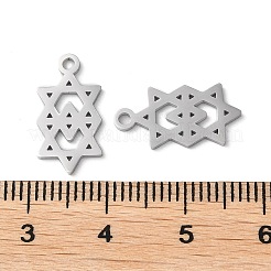 Non-Tarnish 304 Stainless Steel Pendants&nbsp;STAS-Q303-18P