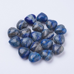 Natural & Synthetic Mixed Stone Heart Love Stones&nbsp;DJEW-P009-02