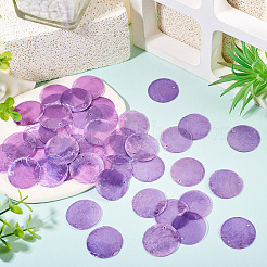 50Pcs Dyed Natural Capiz Shell Connector Charms&nbsp;BSHE-TA0001-20A