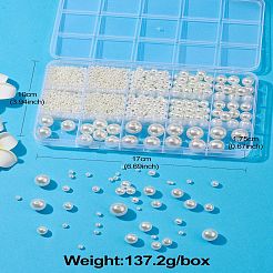 About 1173pcs ABS Plastic Imitation Pearl Beads&nbsp;KY-CJ0001-96