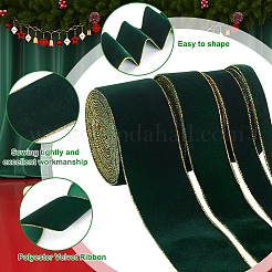 12M 4 Styles Polyester Single Face Velvet Ribbon&nbsp;OCOR-BC0005-56A