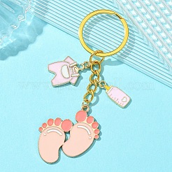 Alloy Enamel Keychain&nbsp;KEYC-YW00023-03