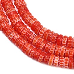 Handemade Millefiori Lampwork Beads&nbsp;LAMP-D009-01A-04
