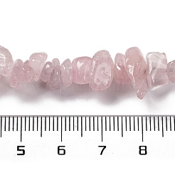 Natural Rose Quartz Beads Strands&nbsp;G-O049-B-36