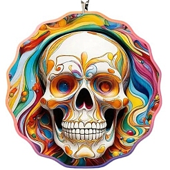 Skull Acrylic Hanging Ornaments&nbsp;PW-WGDCB05-01