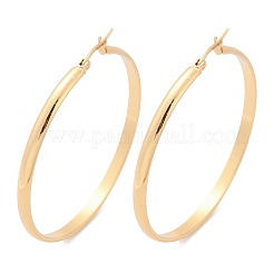201 Stainless Steel Hoop Earrings&nbsp;EJEW-Q026-17G-D