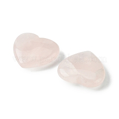 Natural Rose Quartz Heart Palm Stone&nbsp;G-YW0001-52A