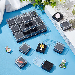 Plastic Box with Sponge&nbsp;CON-WH0106-12B
