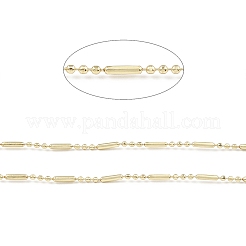 Brass Column & Round Ball Chains&nbsp;CHC-M025-02G
